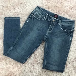 2b Bebe denim bedazzled jeans